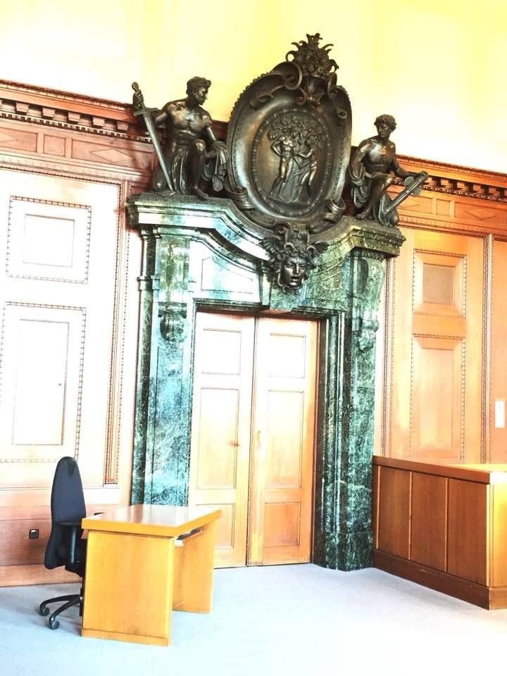 Doctors' trial courtroom, Nuremberg (by Adrian Thomas) - 04.jpg